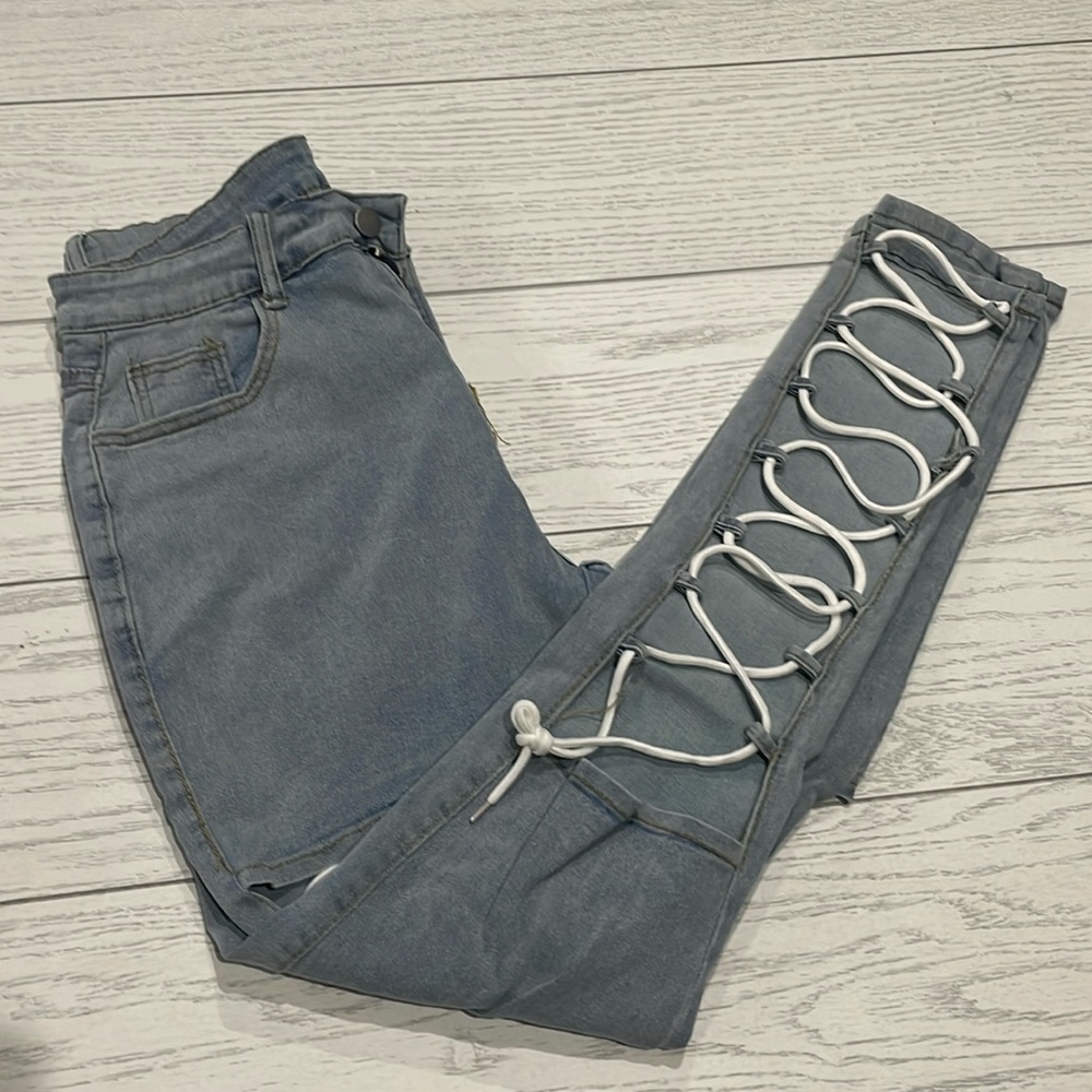 Tied Up Jeans
